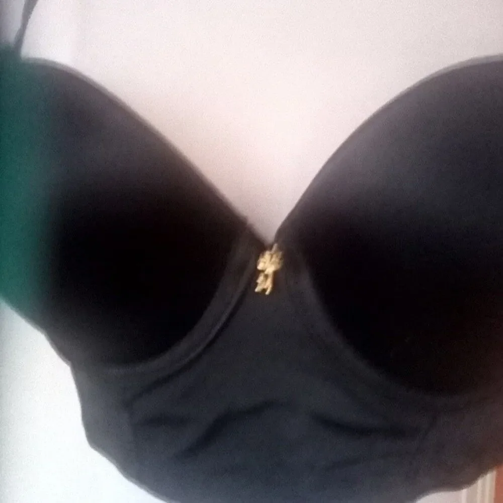 Youmita Black 36B Push Up Bra w/ Multiway Straps NWT